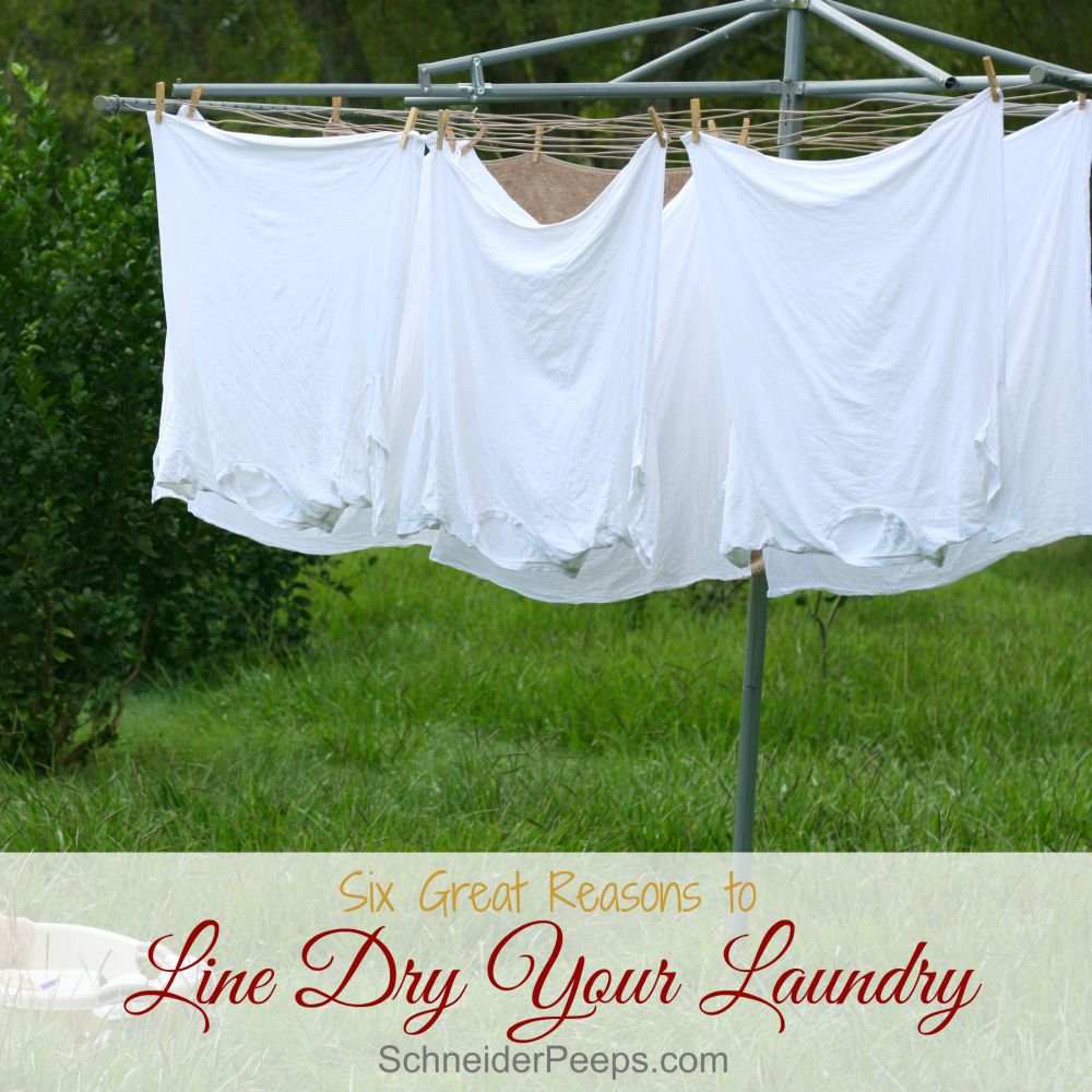 There are many reasons to line dry laundry and saving money is only one of them. Learn how line drying clothes can actually simplify your life.