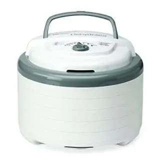 Nesco FD-75A Snackmaster Pro Food Dehydrator, White - MADE IN USA